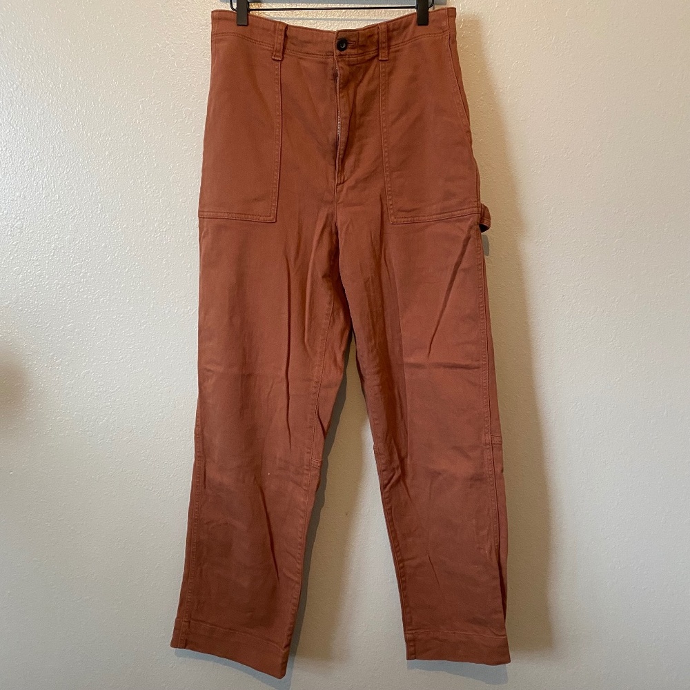 GAP Rust Orange Utility Pants
